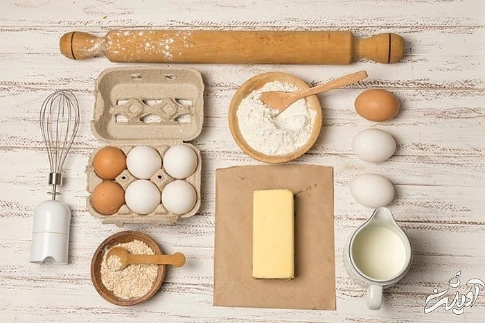 مواد اولیه پخت کوکی کوکی